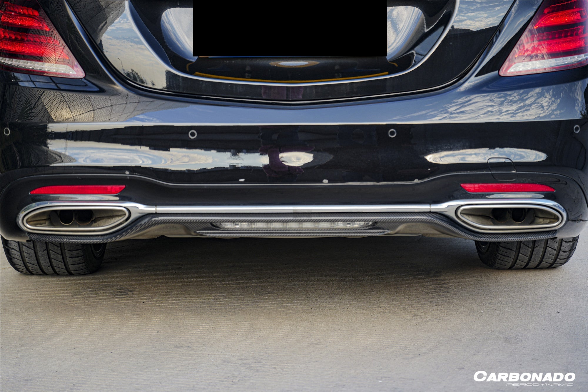 Carbonado 2018-2020 Mercedes Benz W222 Facelift Sedan IA Style Rear Diffuser | Fits S450, S560 AMG Line