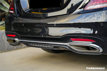 Carbonado 2018-2020 Mercedes Benz W222 Facelift Sedan IA Style Rear Diffuser | Fits S450, S560 AMG Line