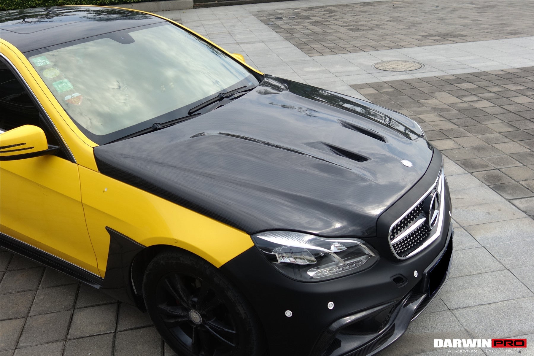 DarwinPRO 2014-2016 Mercedes Benz E Class W212 BKSS Style Hood