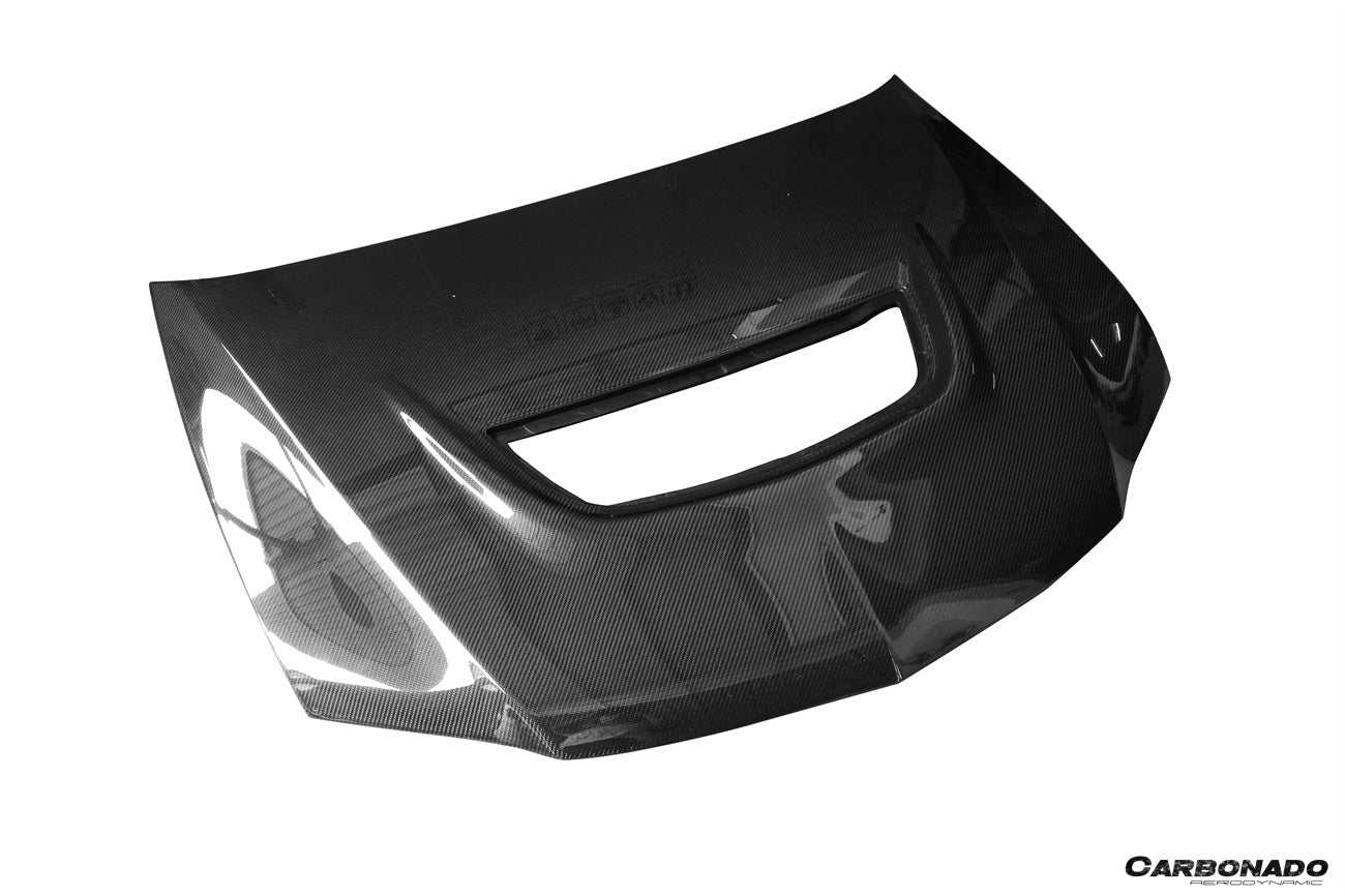 Carbonado OE Style Carbon Fiber Hood | 2003-2006 Mitsubishi Evo 7/8/9