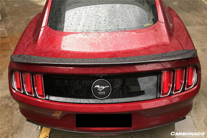 Carbonado 2015-2023 Ford Mustang BM Style Carbon Fiber Trunk Spoiler