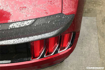 Carbonado 2015-2023 Ford Mustang BM Style Carbon Fiber Trunk Spoiler