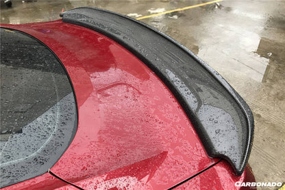 Carbonado 2015-2023 Ford Mustang BM Style Carbon Fiber Trunk Spoiler