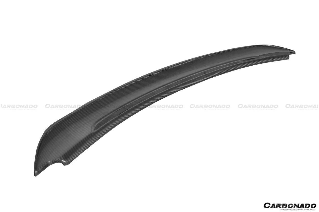 Carbonado 2015-2023 Ford Mustang BM Style Carbon Fiber Trunk Spoiler