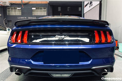 Carbonado 2015-2023 Ford Mustang BM Style Carbon Fiber Trunk Spoiler