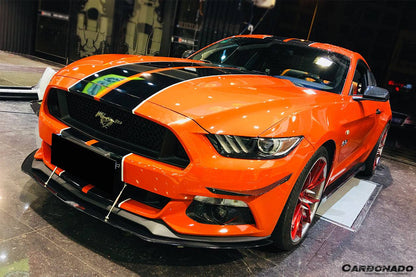 Carbonado 2015-2017 Ford Mustang AR Style Carbon Fiber Canards