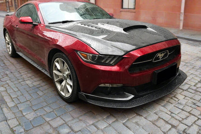Carbonado 2015-2017 Ford Mustang HY Style Carbon Fiber Front Lip