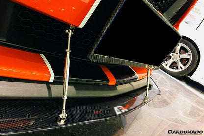 Carbonado 2015-2017 Ford Mustang APR Style Carbon Fiber Front Lip Underboard