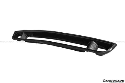 Carbonado 2015-2017 Ford Mustang TRU Style Carbon Fiber Front Bumper Down-Grille
