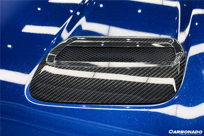 DarwinPRO Carbon Fiber Hood Vents | 2018-2023 Ford Mustang