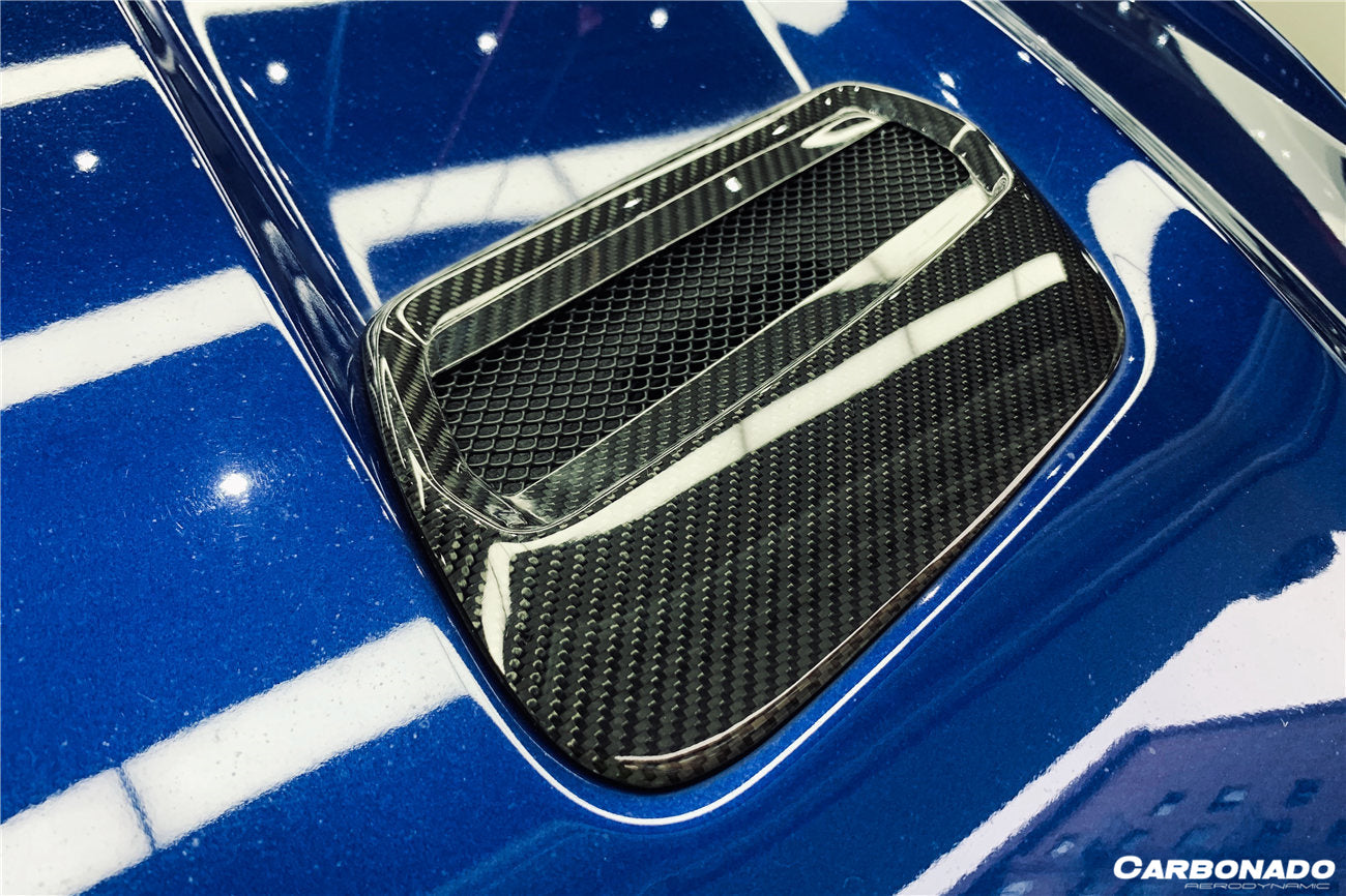 DarwinPRO Carbon Fiber Hood Vents | 2018-2023 Ford Mustang