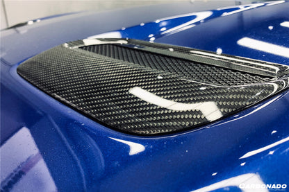 DarwinPRO Carbon Fiber Hood Vents | 2018-2023 Ford Mustang