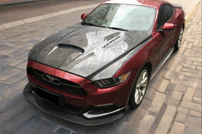 Carbonado 2015-2017 Ford Mustang GT & V6 TRU Style Hood