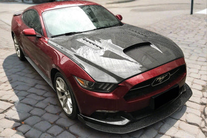 Carbonado 2015-2017 Ford Mustang GT & V6 TRU Style Hood