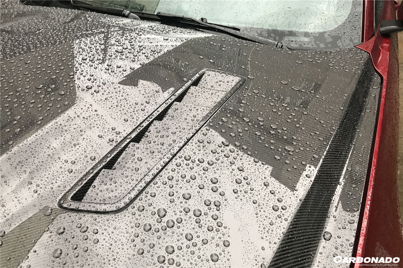 Carbonado 2015-2017 Ford Mustang GT & V6 TRU Style Hood