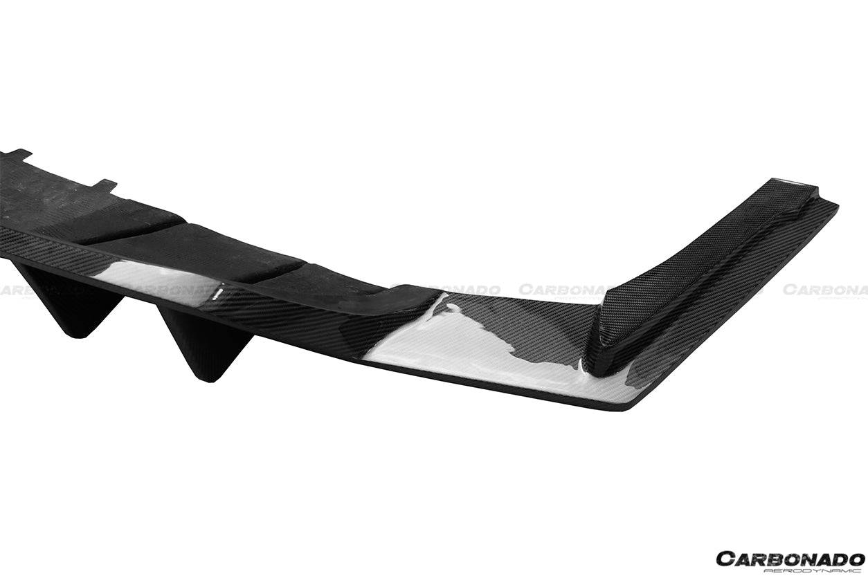 Carbonado 2015-2017 Ford Mustang HY Style Carbon Fiber Rear Lip