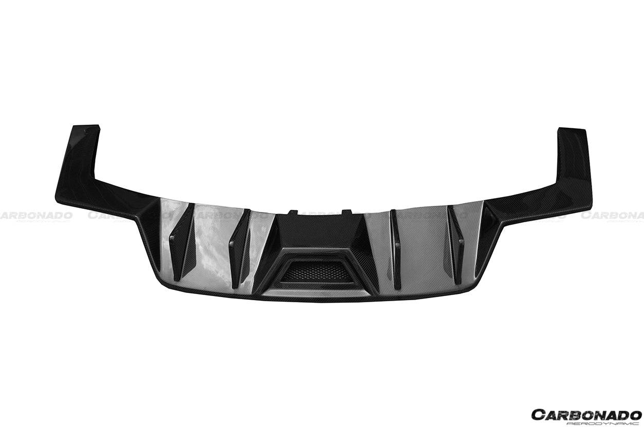 Carbonado 2015-2017 Ford Mustang HY Style Carbon Fiber Rear Lip