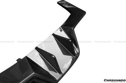 Carbonado 2015-2017 Ford Mustang HY Style Carbon Fiber Rear Lip