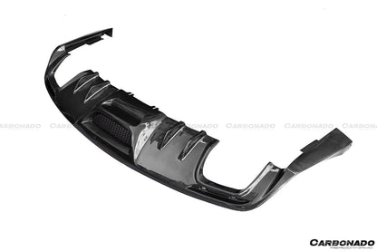 DarwinPRO 2015-2017 Ford Mustang Rsh Style Carbon Fiber Rear Diffuser Lip