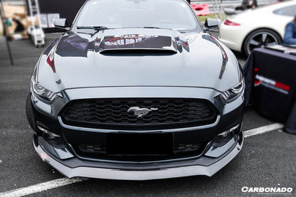 Carbonado 2015-2017 Ford Mustang Rsh Style Carbon Fiber Front Lip
