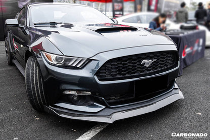 Carbonado 2015-2017 Ford Mustang Rsh Style Carbon Fiber Front Lip