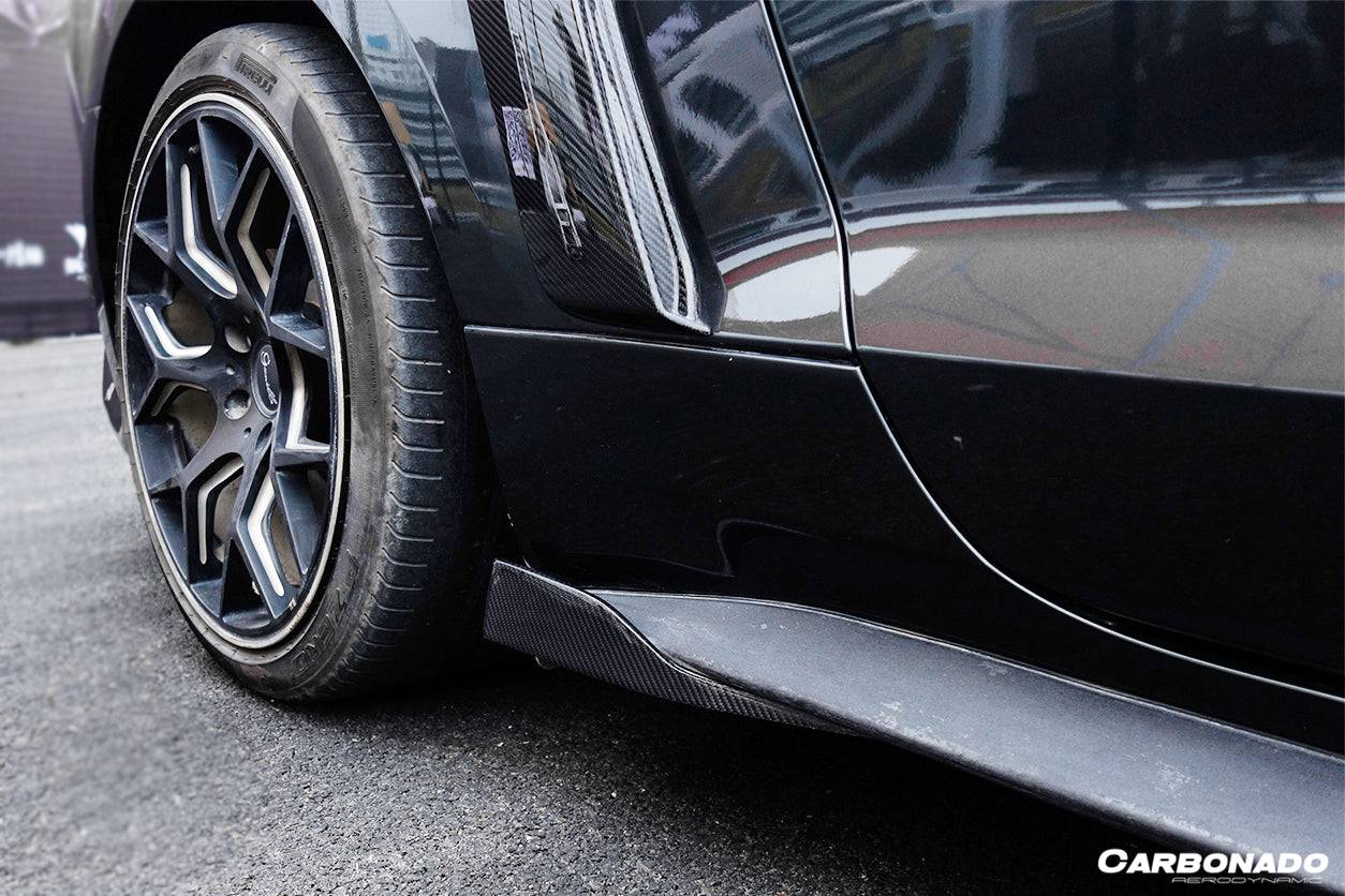 Carbonado 2015-2017 Ford Mustang Rsh Style Side Skirts Winglets