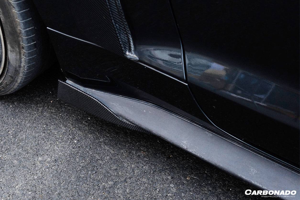 Carbonado 2015-2017 Ford Mustang Rsh Style Side Skirts Winglets