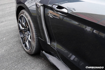 Carbonado 2015-2023 Ford Mustang Rsh Style Quarter Panel Side Scoops