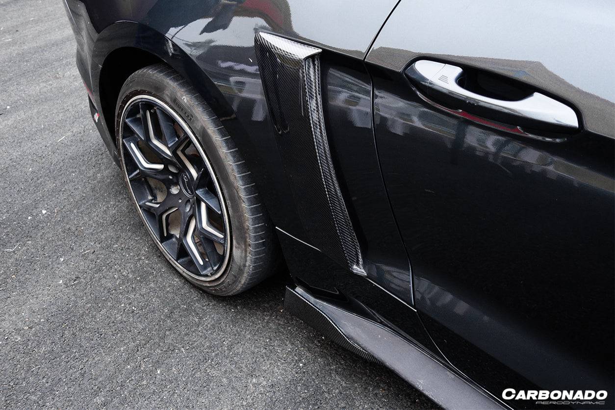 Carbonado 2015-2023 Ford Mustang Rsh Style Quarter Panel Side Scoops