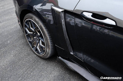 Carbonado 2015-2023 Ford Mustang Rsh Style Quarter Panel Side Scoops