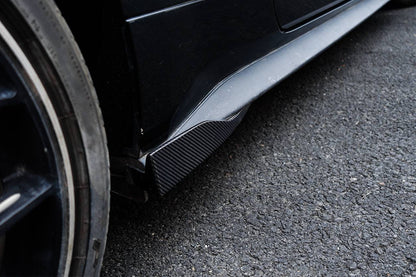 Carbonado 2015-2017 Ford Mustang Rsh Style Side Skirts Winglets