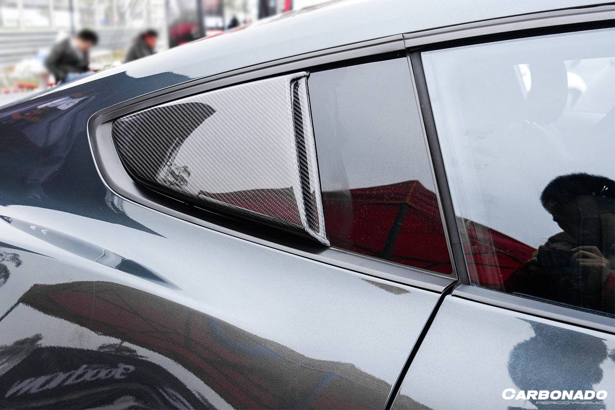 Carbonado 2015-2023 Ford Mustang Rsh Style Quarter Window Scoops