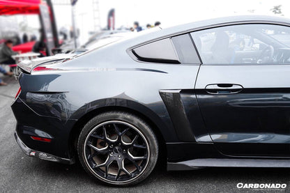 Carbonado 2015-2017 Ford Mustang Rsh Style Side Skirts Winglets