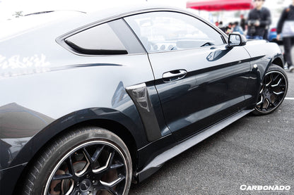 Carbonado 2015-2017 Ford Mustang Rsh Style Side Skirts Winglets