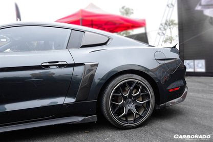 Carbonado 2015-2017 Ford Mustang Rsh Style Side Skirts Winglets