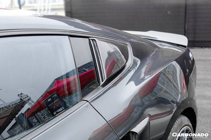 Carbonado 2015-2023 Ford Mustang Rsh Style Quarter Window Scoops