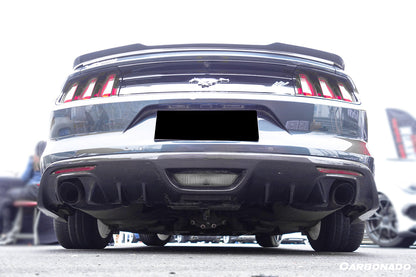 DarwinPRO 2015-2017 Ford Mustang Rsh Style Carbon Fiber Rear Diffuser Lip
