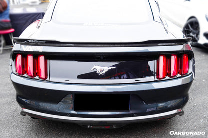 DarwinPRO 2015-2017 Ford Mustang Rsh Style Carbon Fiber Rear Diffuser Lip