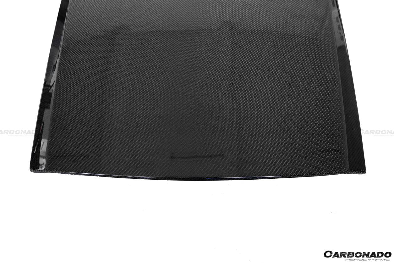 Cubierta de entrada de aire del capó estilo RSH para Ford Mustang Carbonado 2015-2017