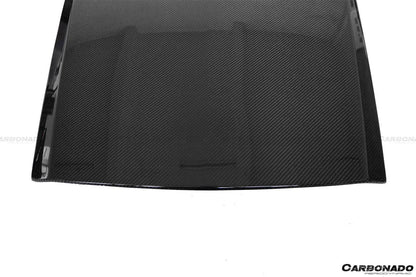 Cubierta de entrada de aire del capó estilo RSH para Ford Mustang Carbonado 2015-2017