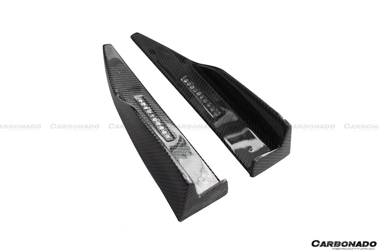 Carbonado 2015-2017 Ford Mustang Rsh Style Side Skirts Winglets