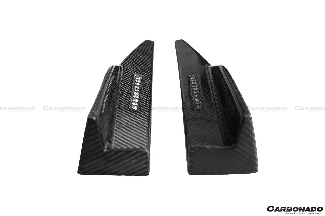 Carbonado 2015-2017 Ford Mustang Rsh Style Side Skirts Winglets