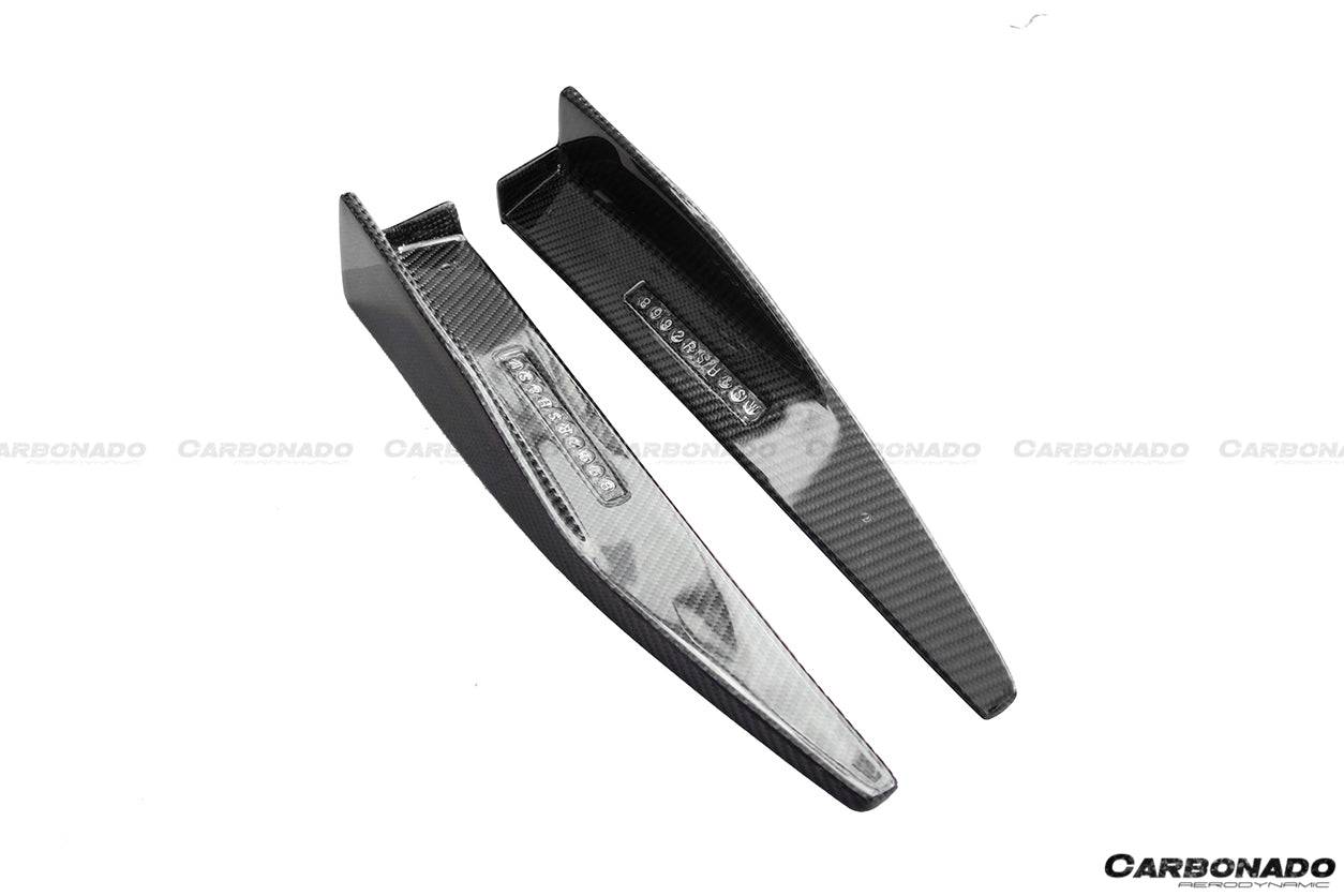 Carbonado 2015-2017 Ford Mustang Rsh Style Side Skirts Winglets