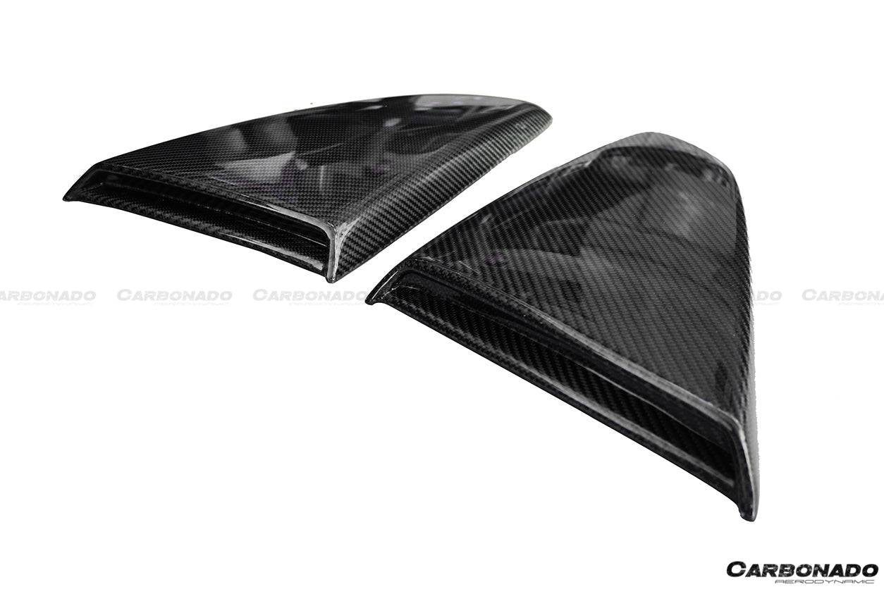 Carbonado 2015-2023 Ford Mustang Rsh Style Quarter Window Scoops