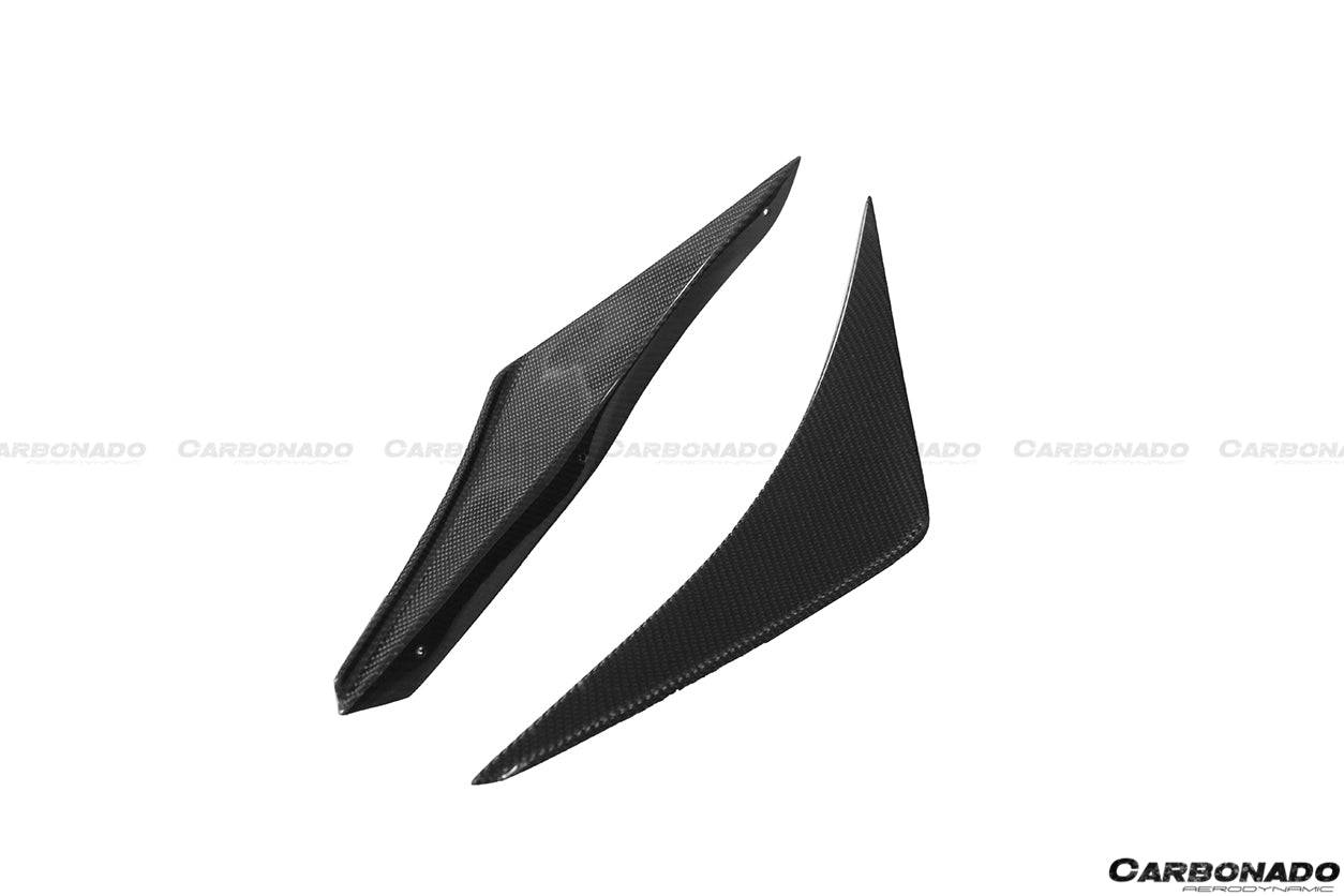 Carbonado 2015-2017 Ford Mustang AR Style Carbon Fiber Canards
