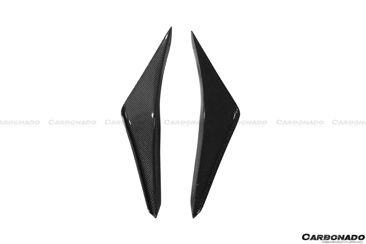 Carbonado 2015-2017 Ford Mustang AR Style Carbon Fiber Canards