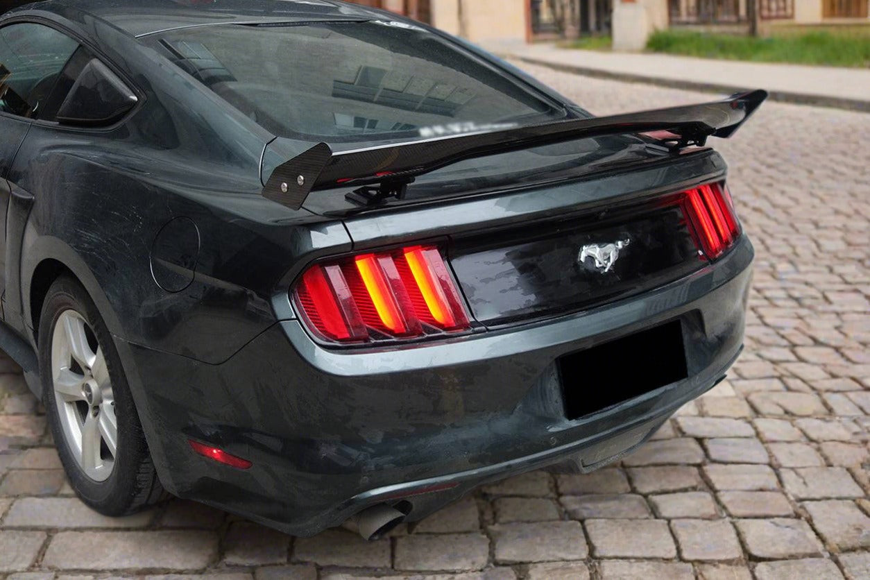 Carbonado 2015-2023 Ford Mustang AR Style Carbon Fiber Wing