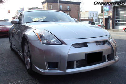 Parachoques delantero estilo Nissan 350Z GTR Carbonado 2003-2008