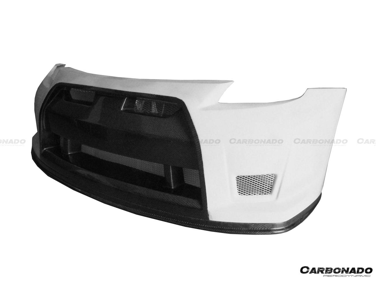 Parachoques delantero estilo Nissan 350Z GTR Carbonado 2003-2008