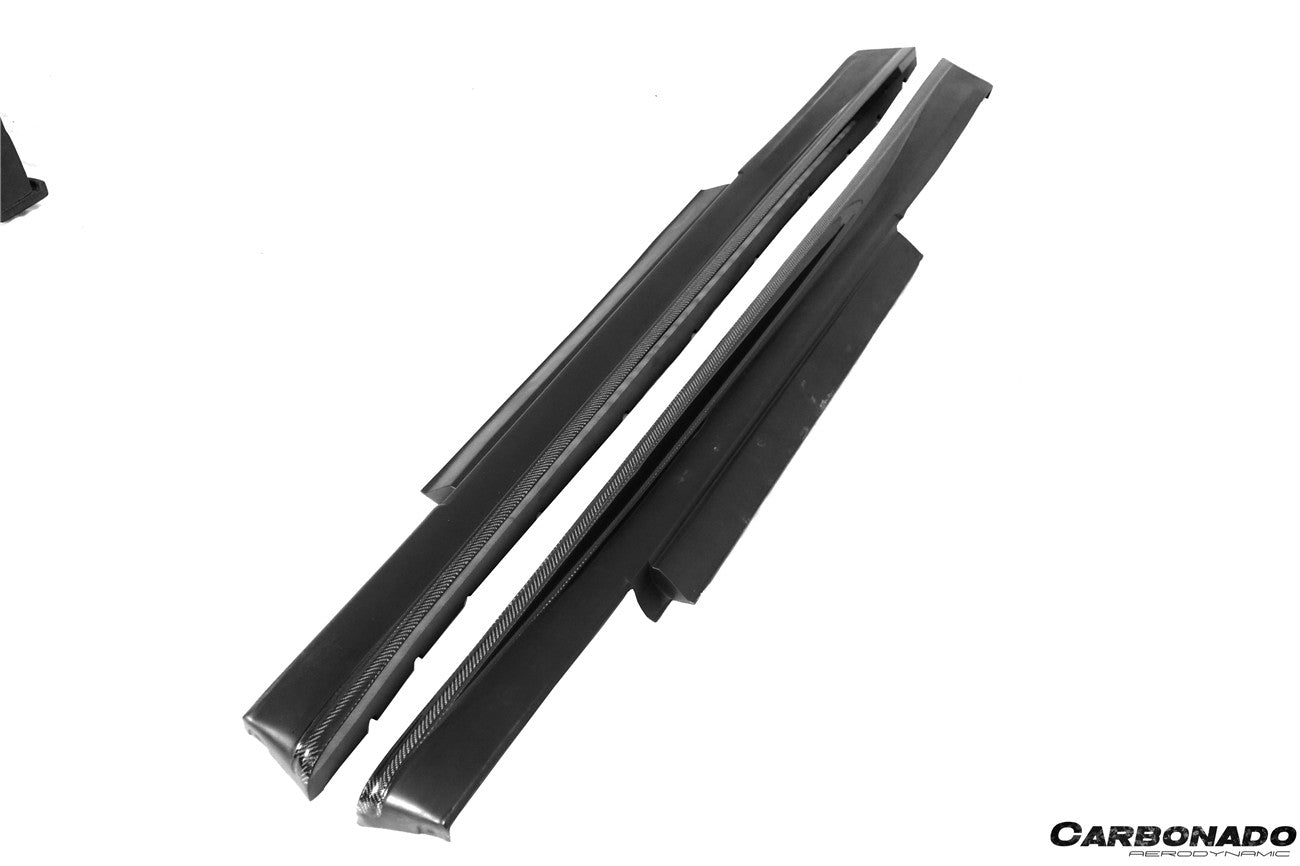 Carbonado 2008-2023 Nissan GTR R35 CBA  DBA  EBA NISMO Style Side Skirts